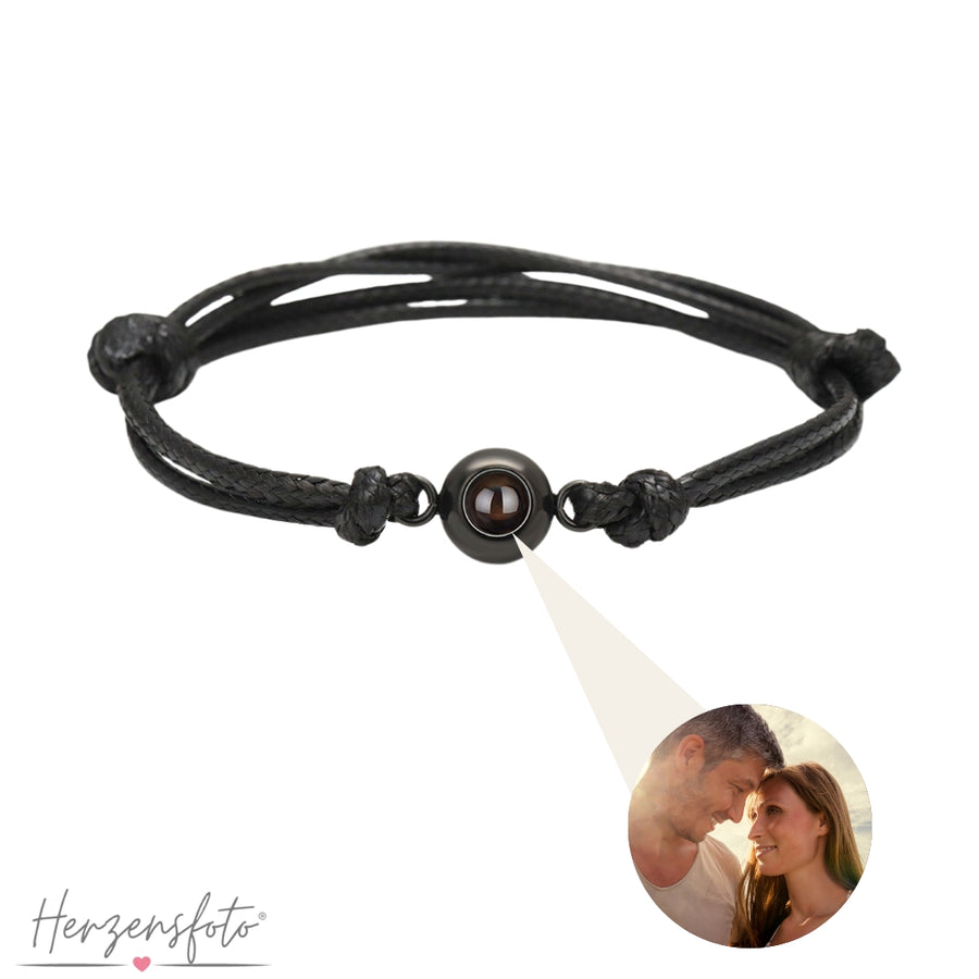 Seemannsknoten-Armband mit Foto