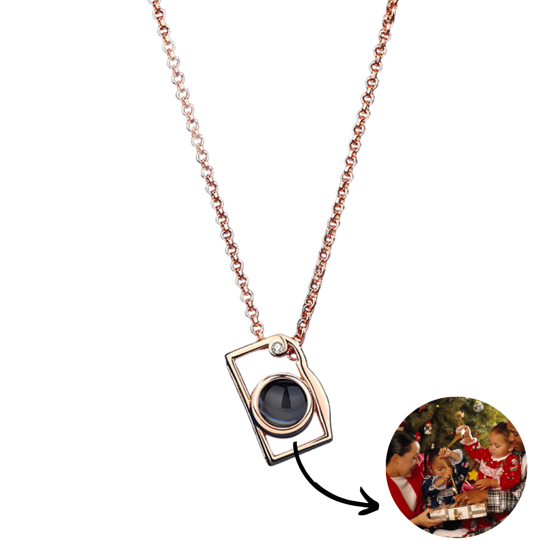 Herzensfoto -  Kamera Foto Halskette