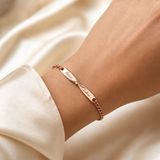 Personalisiertes Unendlichkeits-Armband mit Gravur